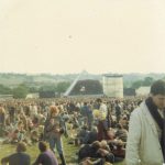 Pyramid stage and crowd